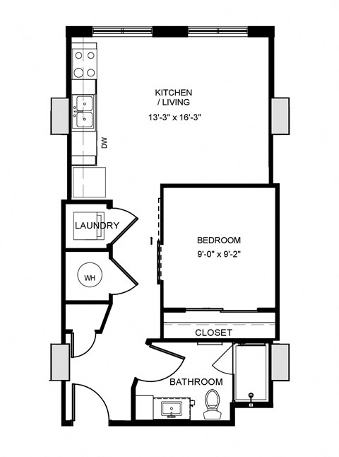 355 N Rosalind Ave Studio-2 Beds Apartment for Rent - Photo Gallery 27